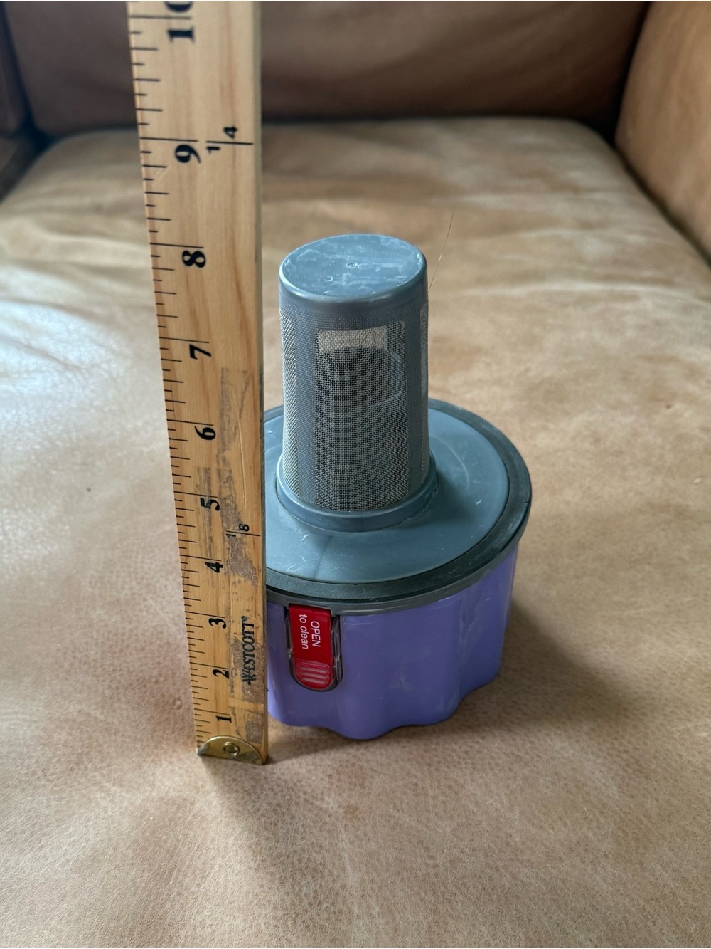 Genuine Shark NV22L NV22 Dust Cup Cyclonic Filter Chamber Purple OEM - Picture 6 of 7